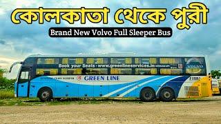 Kolkata To Puri Volvo Sleeper Bus  Most Luxurious Greenline Volvo Sleeper Bus