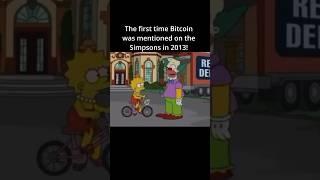 Bitcoin on The Simpsons 