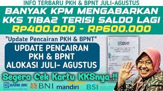 HEBOH BANYAK KPM MENGABARKAN TIBA-TIBA KARTU KKSNYA TERISI SALDO Rp400.000 - Rp600.000 BPNT CAIR?