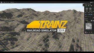 Trainz 2019 - Terrain Editing - How to Manipulate Terrain Topology tab