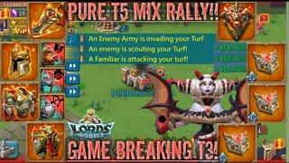 lords mobile EMPEROR T3 RALLY TRAP DESTROYS K248 PURE T5 MIXED RALLIES INCOMING INSANE COMP