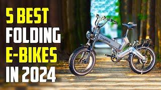 Top 5 Best Foldable Electric Bikes 2024  Best Folding E-Bike 2024