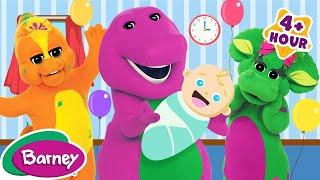 A New Baby  Big Brother and Sister Stories for Kids  NEW COMPILATION  Barney the Dinosaur