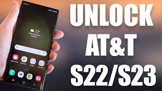 Unlock AT&T Samsung Galaxy S22S22+S22 UltraS23S23+S23 Ultra Remotely via USB Permanently