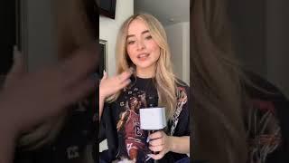 Sabrina Carpenter  Livestream Instagram  9 August 2020 feat. Jordan Fisher 