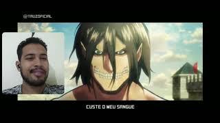 #REACT - Rap do Eren Attack on Titan  Tauz