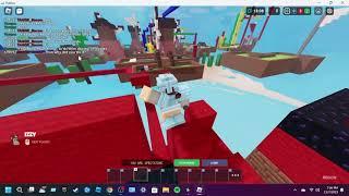 Unedited toxic player in Bedwars.  GamingWarlord