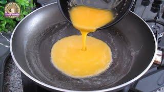 Just fry the eggs this way and the result will be delicious new recipe