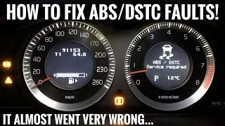 How to fix Volvo DSTC Service Required - P3 Volvo ABS Sensor Replacement