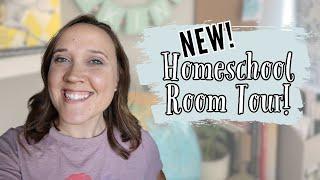 NEW Homeschool Room Tour  Homeschool Organization