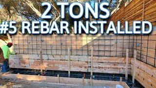How to Install Rebar for A Retaining Wall  All Access 510-804-4646