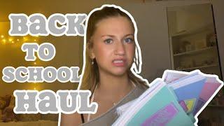 back to school haul + MacBook unboxing - bella smith