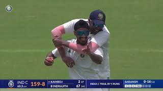 India C vs India D 2nd Match Day 2 Full Highlights Duleep Trophy 2024