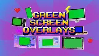 green screen overlays for your aesthetic editing needs