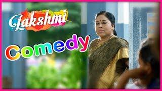 Lakshmi Tamil Movie  Back 2 Back Comedy Scenes  Kovai Sarala  Karunakaran  Prabhu Deva  Ditya