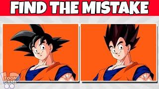 TEST YOUR VISION #7  Find the mistake  Animes quiz puzzle