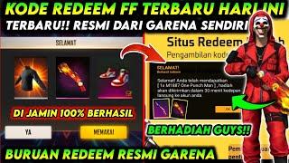 KODE REDEEM FREE FIRE TERBARU 23 MARET 2023 HARI INI