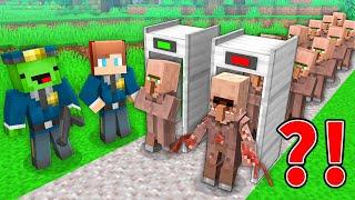 Mikey and JJ Use X-RAY to find a MUTANT in Minecraft Maizen