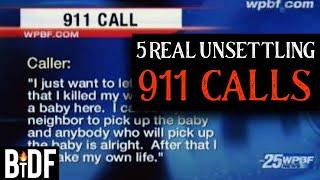 5 REAL Unsettling 911 Calls - True Crime