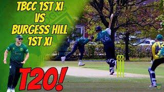 T20 CUP  TBCC 1st XI vs Burgess Hill 1st XI  Cricket Highlights