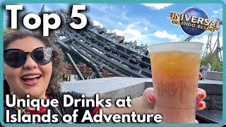 Top 5 Unique Drinks at Islands of Adventure Non-Alcoholic & Alcoholic  Universal Orlando