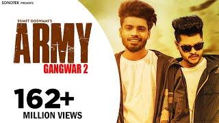SUMIT GOSWAMI - ARMY GANGWAR 2  SHANKY GOSWAMI  New Haryanvi Songs Haryanavi  SONOTEK