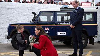 Kate y William viajaron por primera vez a Gales con el título de príncipes de la región  ¡HOLA TV