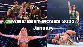 wwe best moves of 2023-January