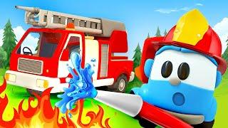 The Fire Truck song for kids & songs for kids about street vehicles. Cars songs & nursery rhymes.