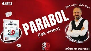 Parabol Konu Anlatımı  Tek Video  3D Kamp 4.Hafta  PDF #öğrenmegarantili