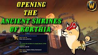 The Ancient Shrines of Korthia AKA easy Archivist Rep Shadow Slicing Shortsword toy guide too