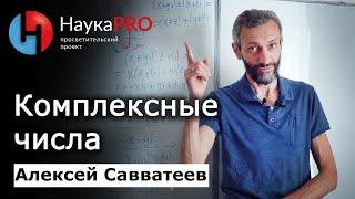 Комплексные числа коротко и понятно – Алексей Савватеев  Лекции по математике  Научпоп