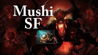 Mekansm on Mushi Shadow Fiend. DK vs VG