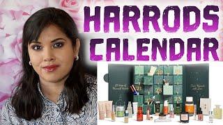 HARRODS BEAUTY ADVENT CALENDAR 2022 CONTENTS