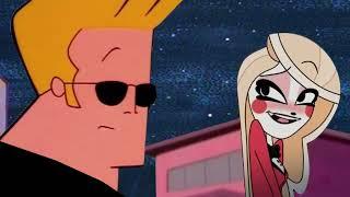 Johnny Bravo Hides Away from Charlie Morningstar Verbalase Meme