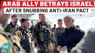 Arab Ally Betrays Israel With Secret Plan Of Palestinian Takeover After Snubbing Anti-Iran Pact?