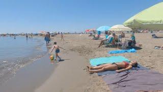  Benalmádena Spain Beach Walk ️ Sunny Day