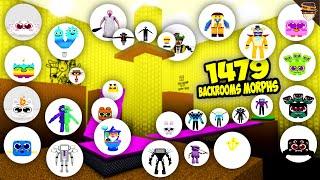 ALL How to get ALL 1479 BACKROOMS MORPHS in Backrooms Morphs  Roblox