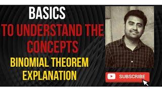 BINOMIAL THEOREM EXPLANATION ll #physicsuniversewithjaiminshah