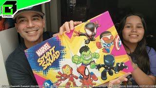 New MARVEL STUNT SQUAD Spider-man Venom Iron Man Captain America Black Panther Ultron & more