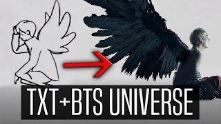 TXT + BTS UNDER THE SAME UNIVERSE THEORYEXPLANATION