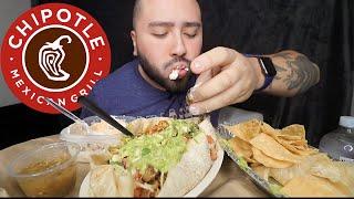 MUKBANG Messy CHIPOTLE EATING SHOW