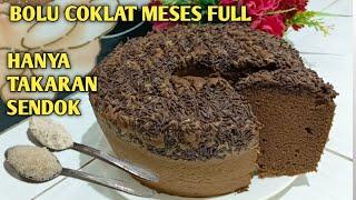 BOLU COKLAT MESES TIPS AGAR MESES TIDAK TENGGELAM HASILNYA SUPER LEMBUT