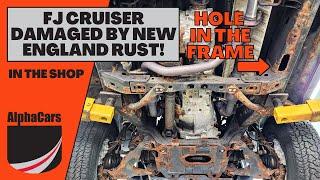 Toyota FJ Cruiser Rust Disaster Structural Frame Damage & Brake Failure