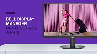 Dell Display Manager  Input Source and KVM
