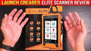 LAUNCH X431 Creader Elite Bidirectional Scanner Review Dealer Lever Functions Service Scanner