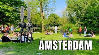 AMSTERDAM SUMMER WHERE TO GO ft. Westerpark  4K Walking Tour 