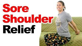 Get Sore Shoulder Relief With These 5 Gentle Stretches