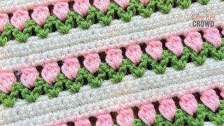 How to Crochet Flower Stitch