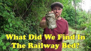 We FOUND & Uncovered the Railway Track Bed In Our RENOVATION